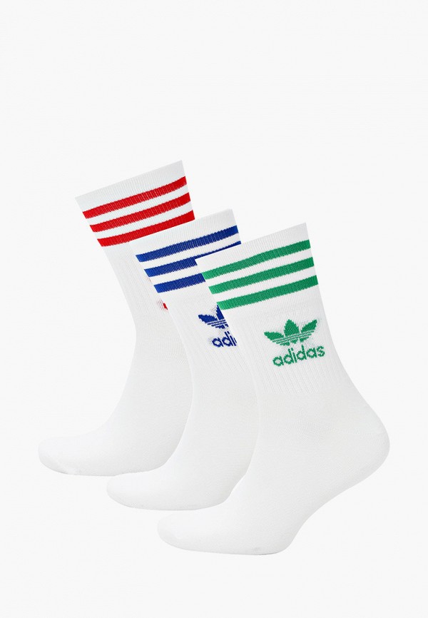 

Комплект adidas Originals, Белый, MID CUT CRW SCK