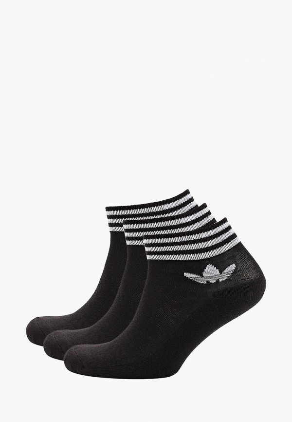 Носки 3 пары adidas Originals черного цвета