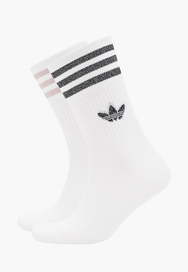 

Носки 2 пары adidas Originals, Белый, MID CUT GLT SCK