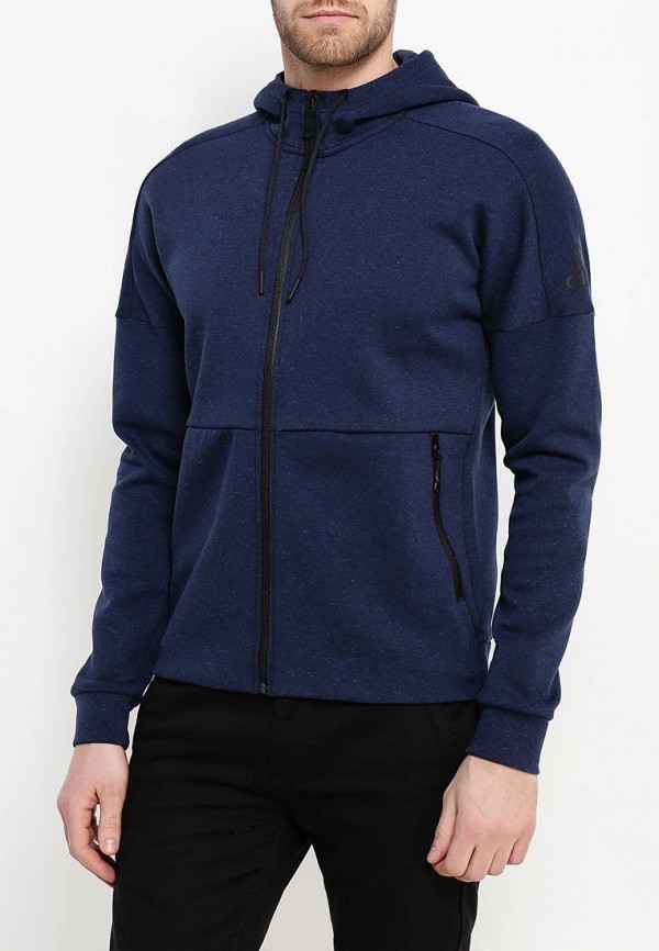 

Толстовка adidas, adidas AD094EMQHZ98, Синий