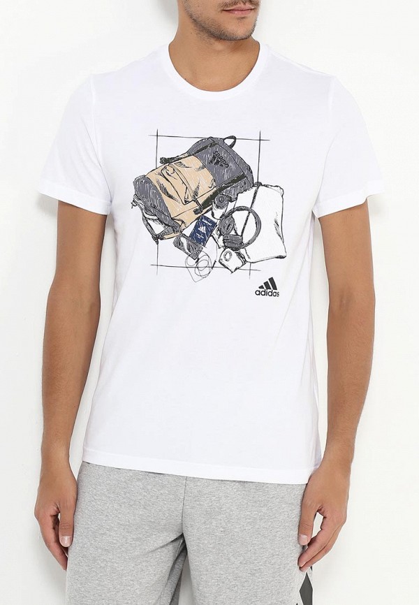 

Футболка adidas, Белый
