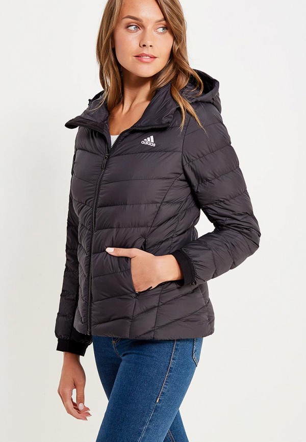 

Пуховик adidas, W CW NUVIC JKT, Черный
