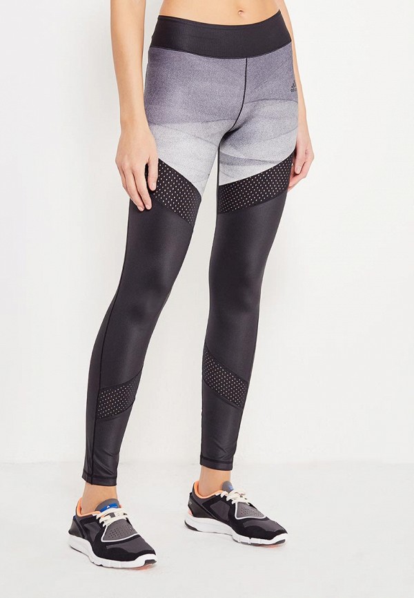

Тайтсы adidas, Черный, adidas AD094EWUOH08