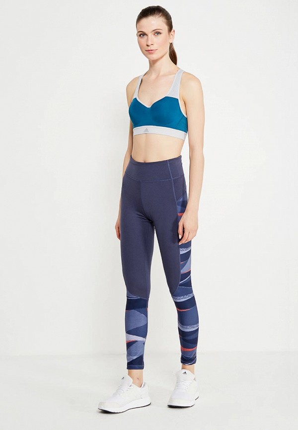 

Топ спортивный adidas, adidas AD094EWUOH26, Синий