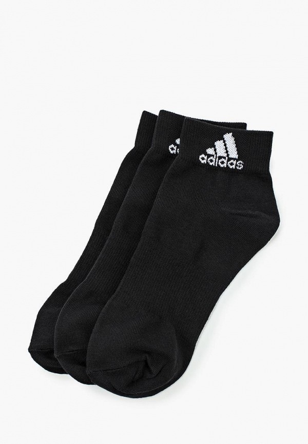 Носки 3 пары adidas черного цвета