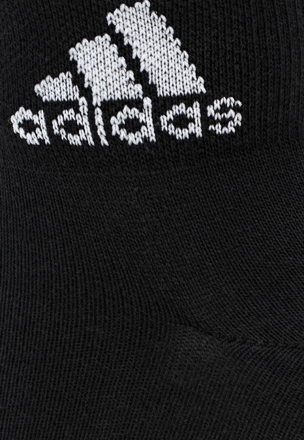 Носки 3 пары adidas черный, размер 18, фото 3
