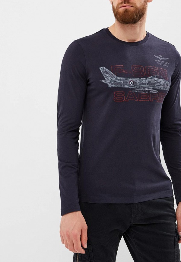 

Лонгслив Aeronautica Militare, Синий