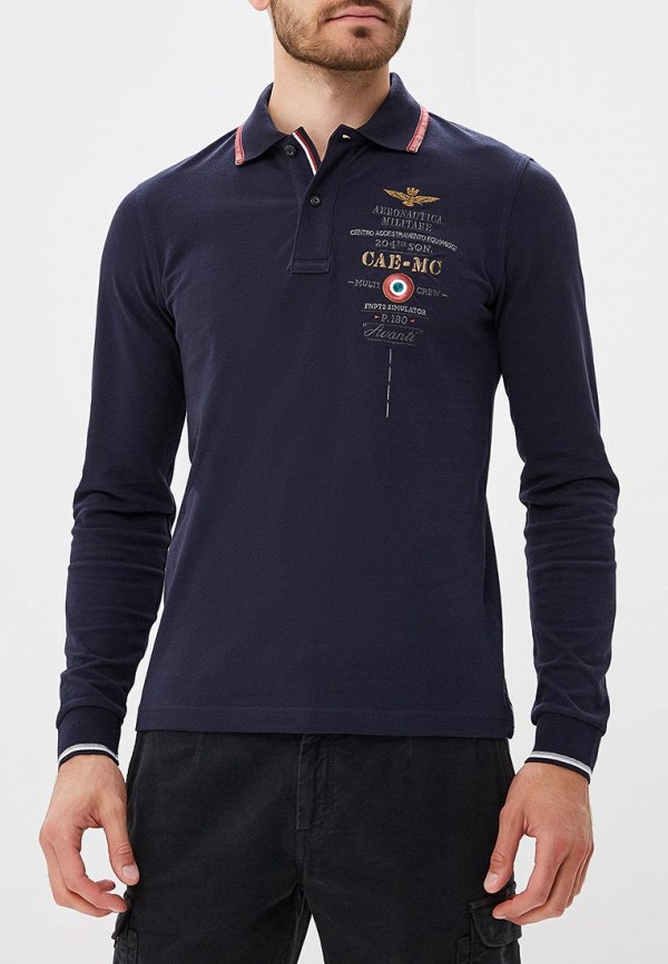 

Поло Aeronautica Militare, Aeronautica Militare AE003EMCCXK9, Синий