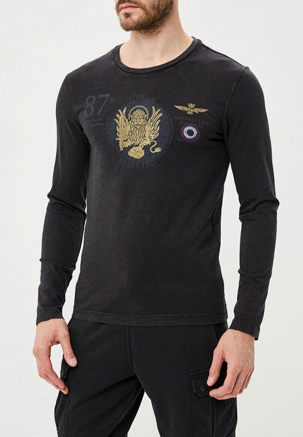 

Лонгслив Aeronautica Militare, Черный