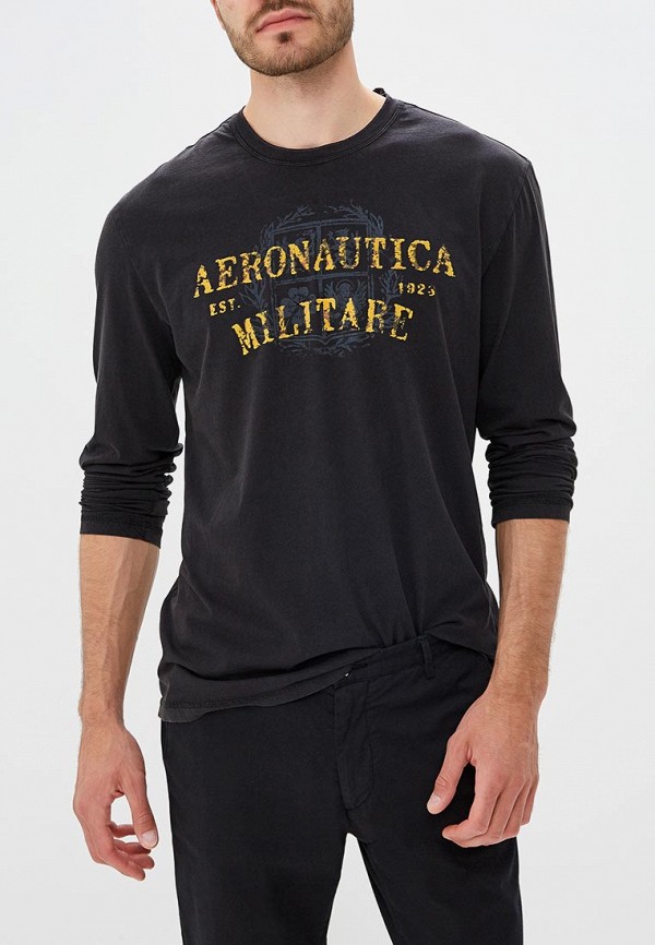 

Лонгслив Aeronautica Militare, Черный