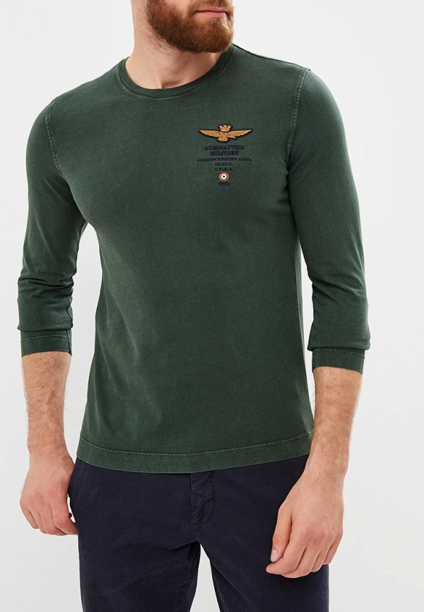 

Лонгслив Aeronautica Militare, Зеленый