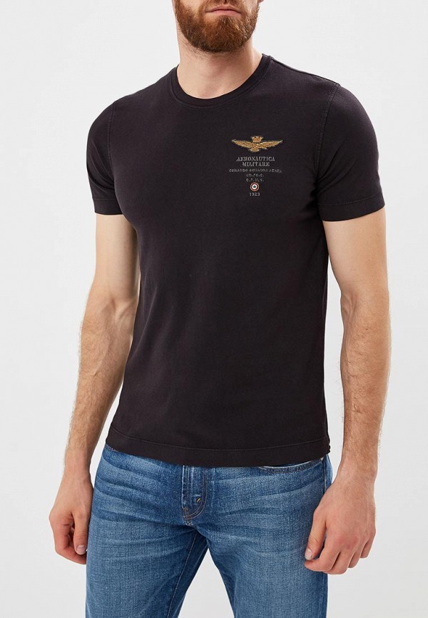 

Футболка Aeronautica Militare, Черный