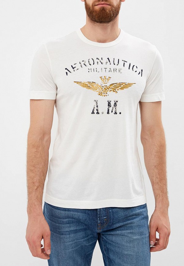 

Футболка Aeronautica Militare, Aeronautica Militare AE003EMCCXP5, Белый