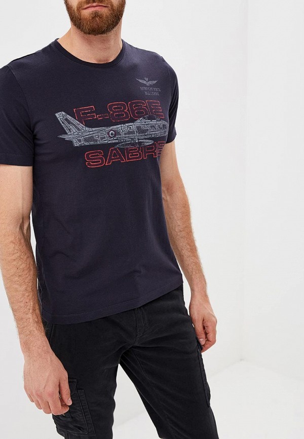 

Футболка Aeronautica Militare, Синий