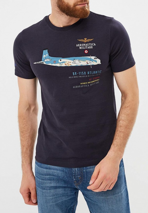 

Футболка Aeronautica Militare, Синий