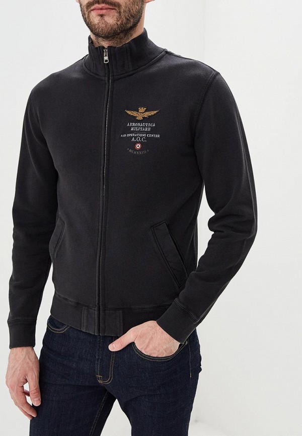 

Олимпийка Aeronautica Militare, Aeronautica Militare AE003EMDRWA8, Черный