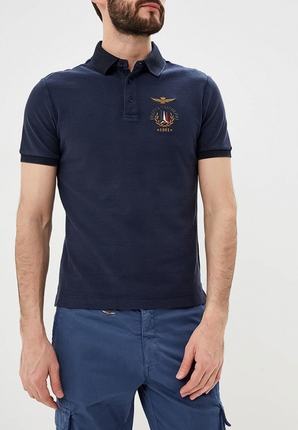 

Поло Aeronautica Militare, Aeronautica Militare AE003EMDRWE8, Синий