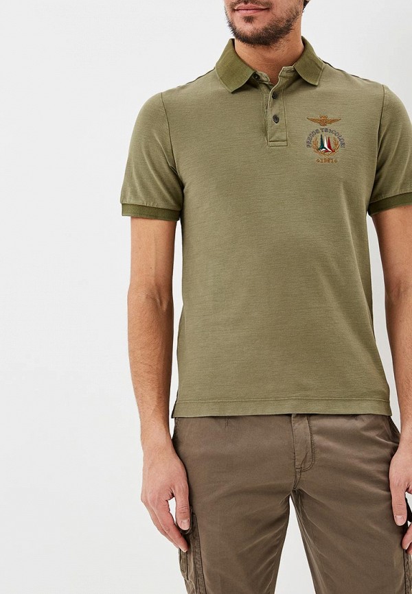 

Поло Aeronautica Militare, Aeronautica Militare AE003EMDRWE9, Хаки