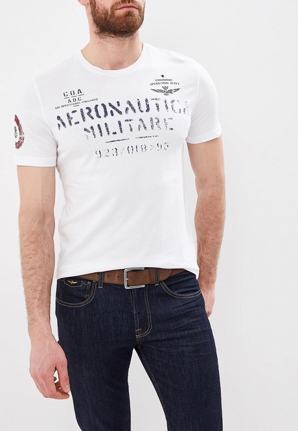 

Футболка Aeronautica Militare, Aeronautica Militare AE003EMDSMJ7, Белый