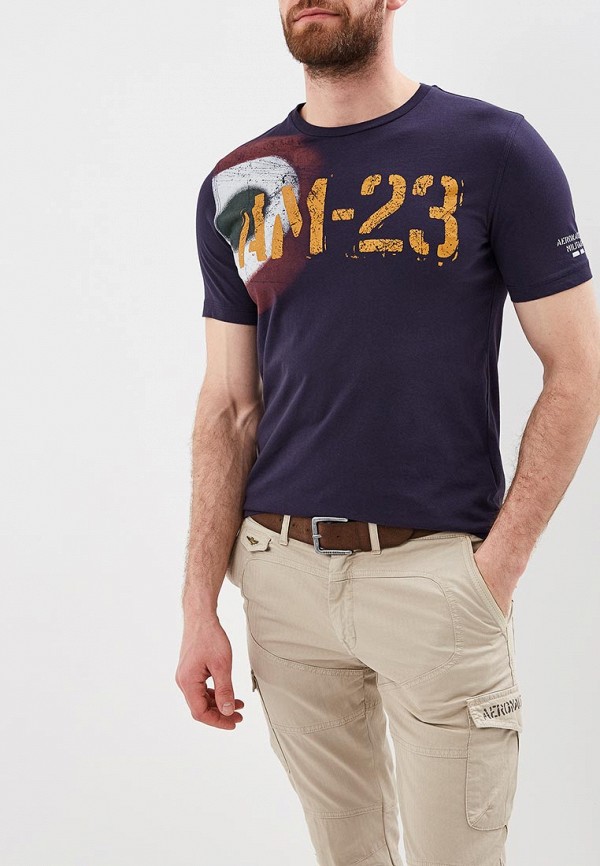 

Футболка Aeronautica Militare, Aeronautica Militare AE003EMDSOU1, Синий