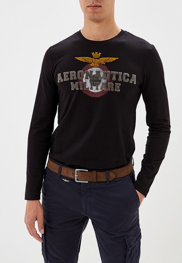 

Лонгслив Aeronautica Militare, Aeronautica Militare AE003EMFKVF8, Черный