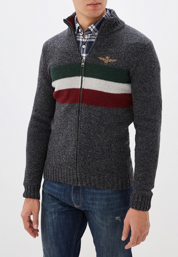 

Кардиган Aeronautica Militare, Серый