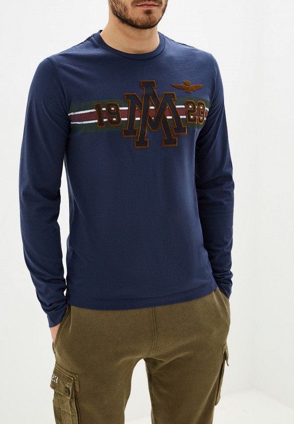 

Лонгслив Aeronautica Militare, Синий