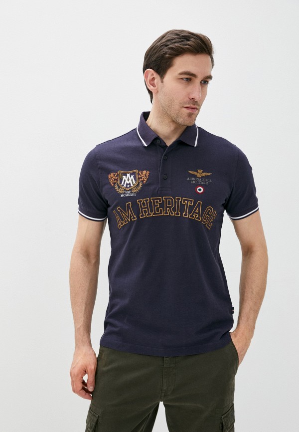 

Поло Aeronautica Militare, Синий, Aeronautica Militare AE003EMHOVS3