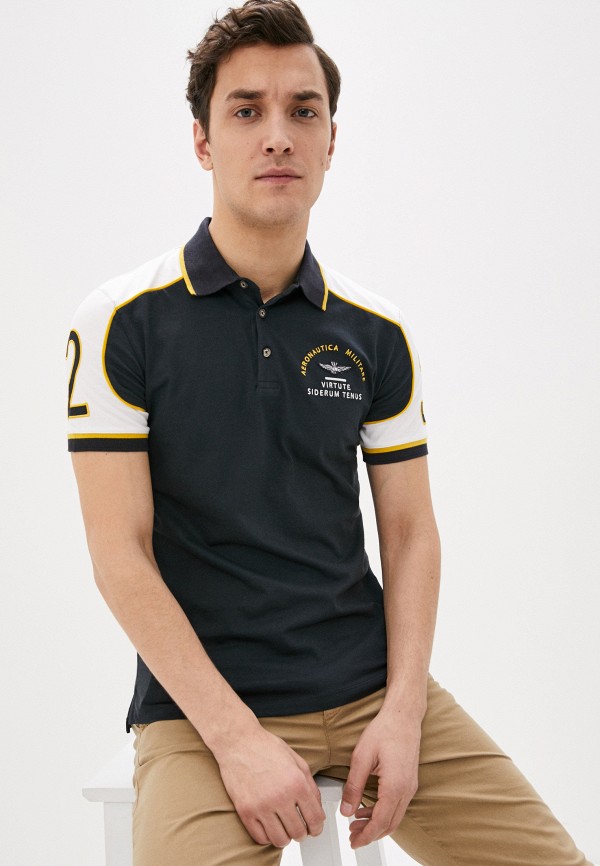 

Поло Aeronautica Militare, Черный, Aeronautica Militare AE003EMHOVS5