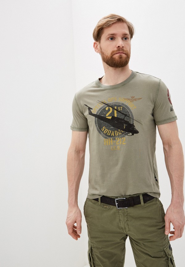 

Футболка Aeronautica Militare, Хаки