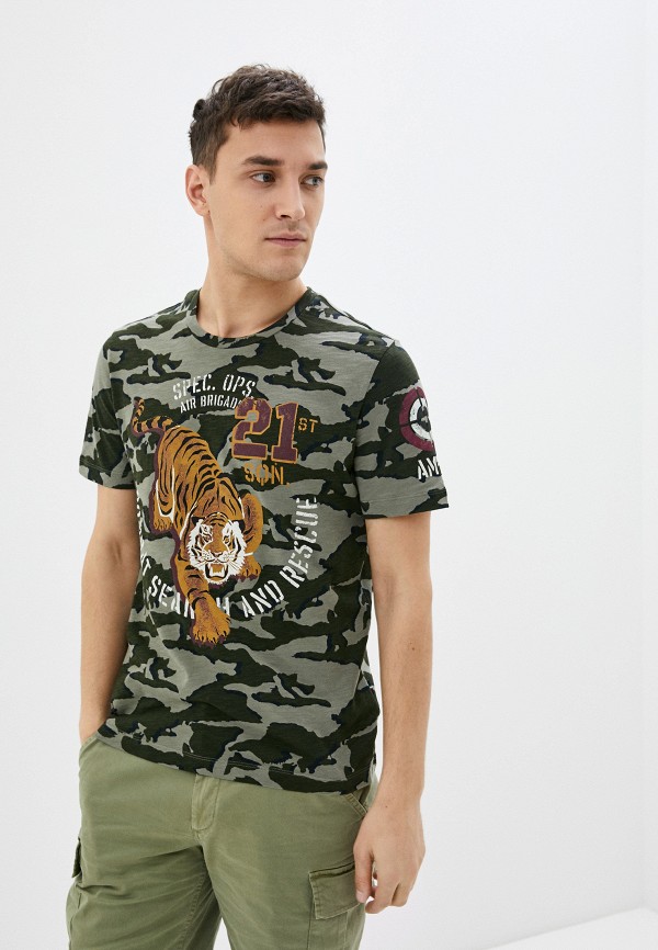 

Футболка Aeronautica Militare, Хаки, Aeronautica Militare AE003EMHOVT4