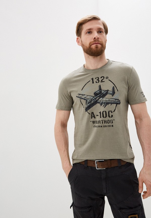 

Футболка Aeronautica Militare, Хаки