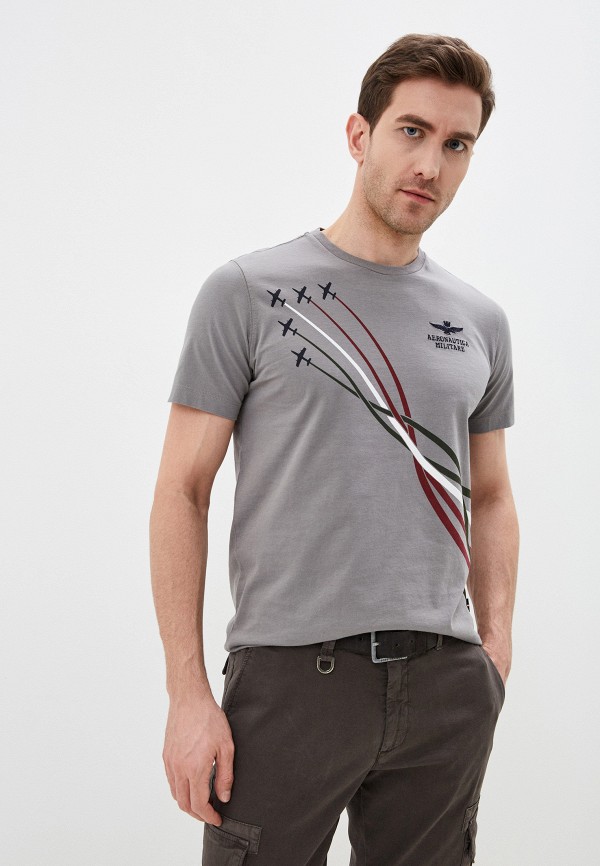 

Футболка Aeronautica Militare, Серый, Aeronautica Militare AE003EMHOVU8
