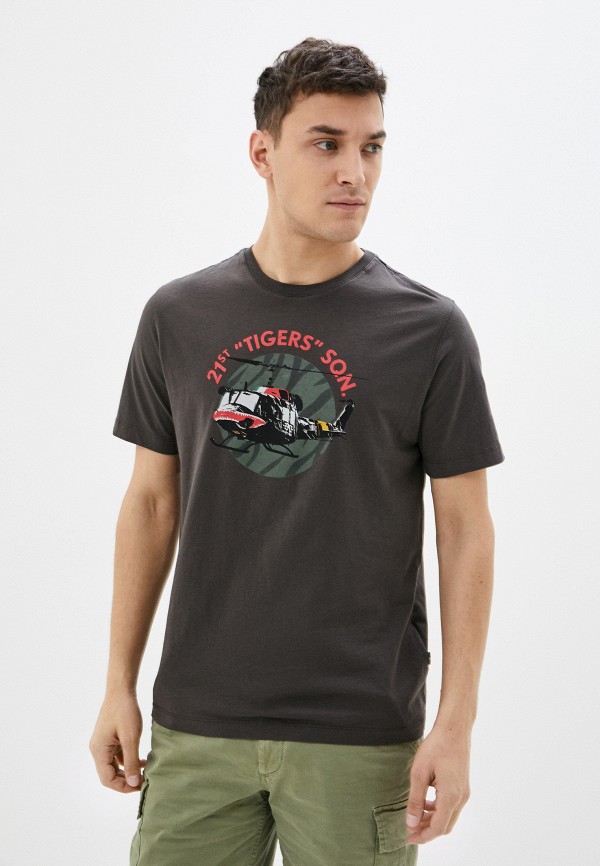 

Футболка Aeronautica Militare, Коричневый, Aeronautica Militare AE003EMHOVV1