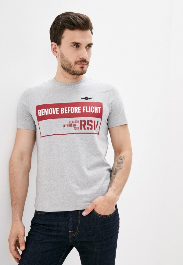 

Футболка Aeronautica Militare, Серый, Aeronautica Militare AE003EMJROC1