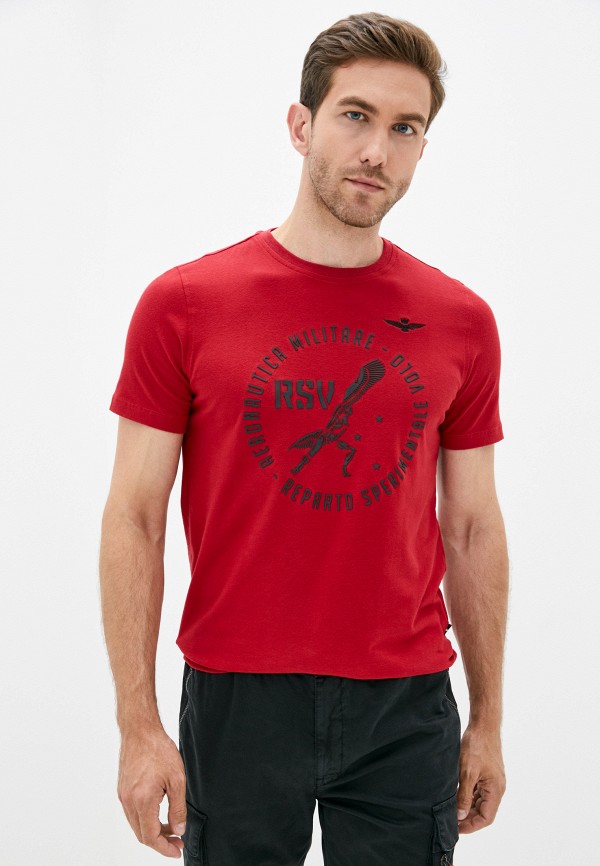 

Футболка Aeronautica Militare, Красный