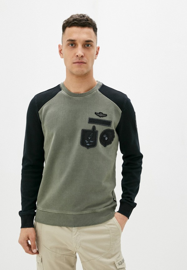 

Свитшот Aeronautica Militare, Хаки, Aeronautica Militare AE003EMKCKO4