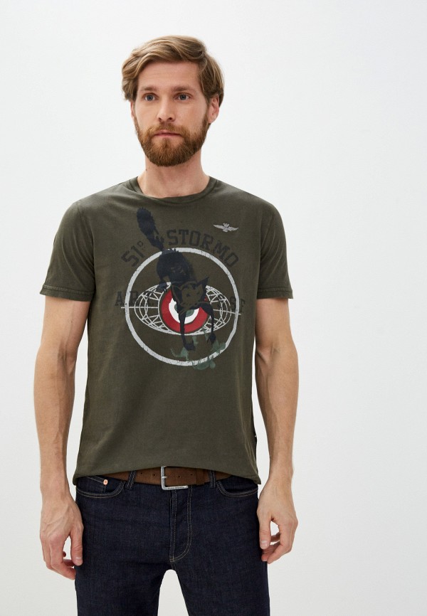 

Футболка Aeronautica Militare, Хаки