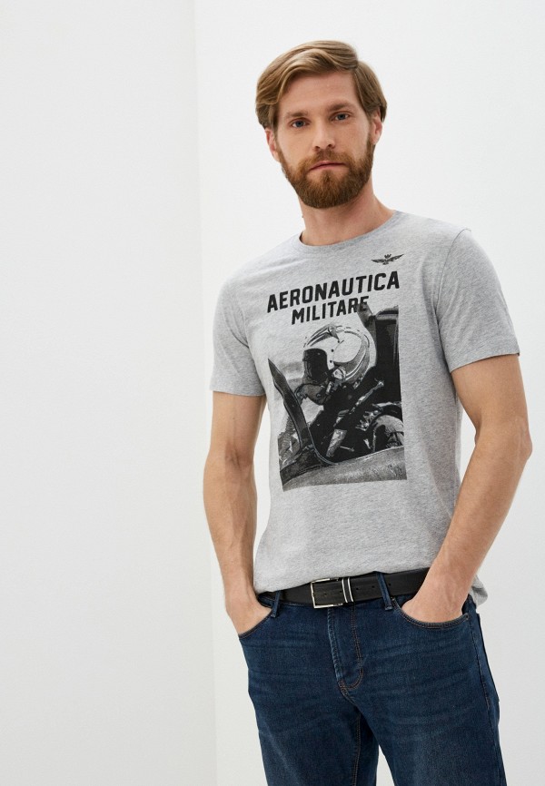 

Футболка Aeronautica Militare, Серый