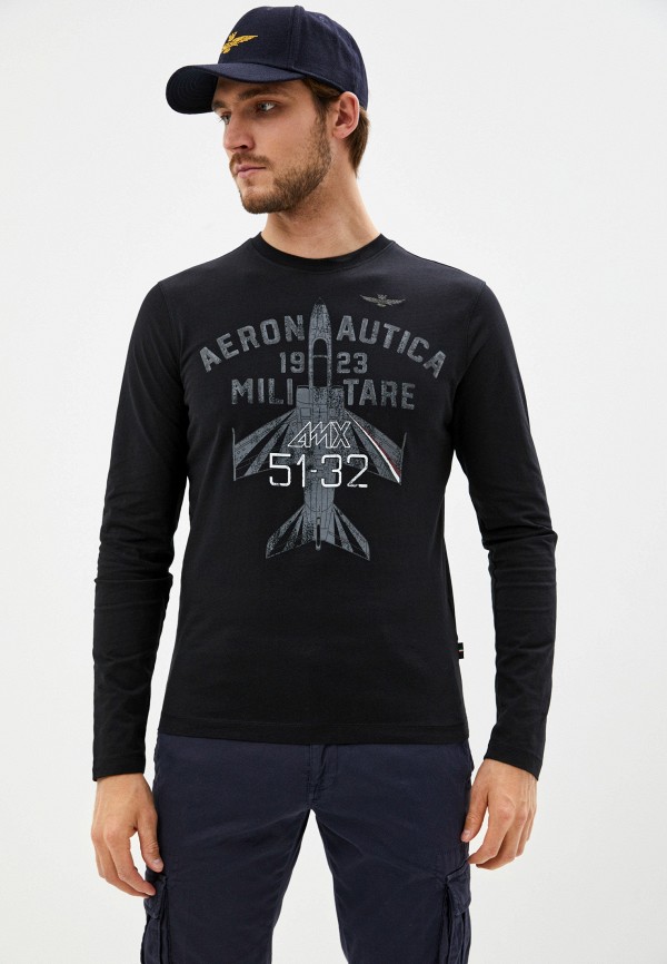 

Лонгслив Aeronautica Militare, Черный, Aeronautica Militare AE003EMKCKR7