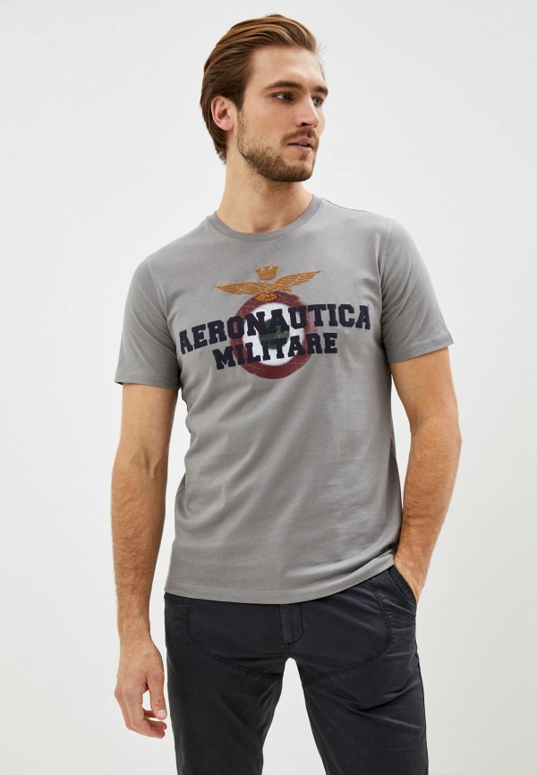

Футболка Aeronautica Militare, Серый