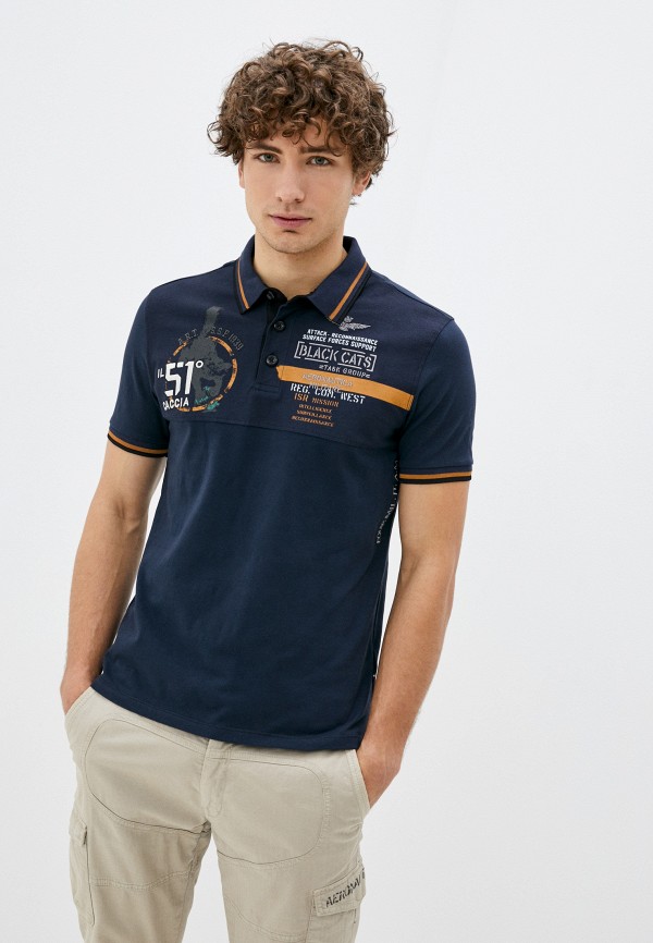 

Поло Aeronautica Militare, Синий