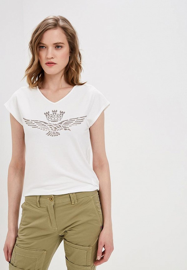 

Футболка Aeronautica Militare, Aeronautica Militare AE003EWDRXN9, Белый