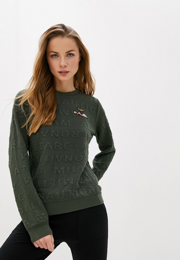 

Свитшот Aeronautica Militare, Хаки, Aeronautica Militare AE003EWFKTS0