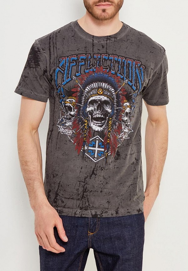 

Футболка Affliction, Серый