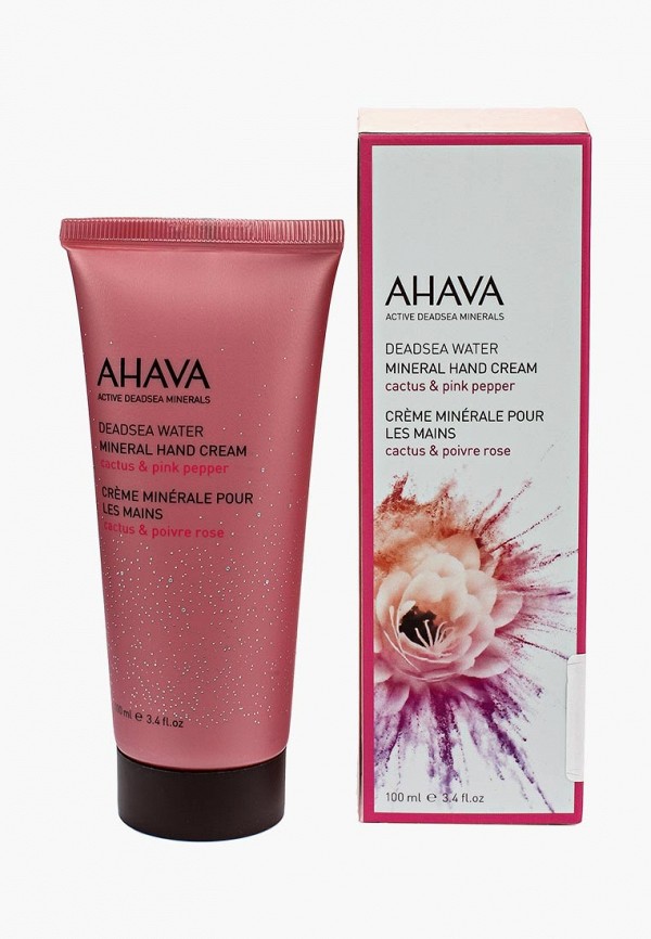 

Крем для рук Ahava, Deadsea Water Минеральный кактус и розовый перец 100 мл