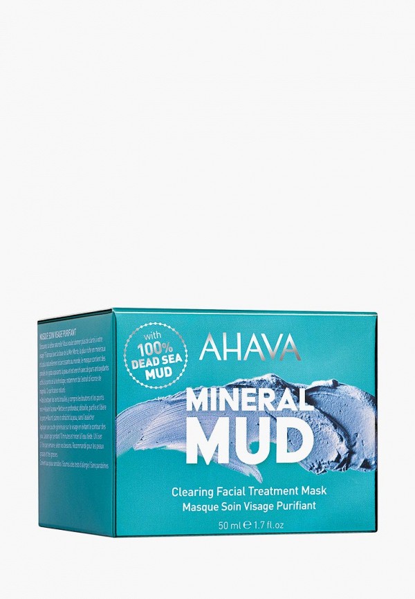 

Маска для лица Ahava, Прозрачный, Mineral Mud Masks, Очищающая детокс, 50 мл