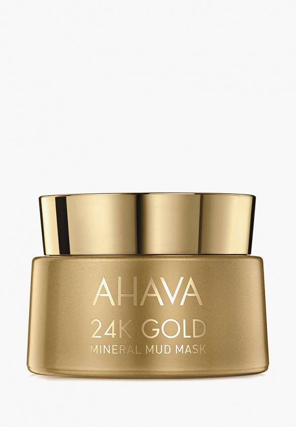 

Маска для лица Ahava, Прозрачный, Mineral Mud Masks, с золотом 24к, 50 мл