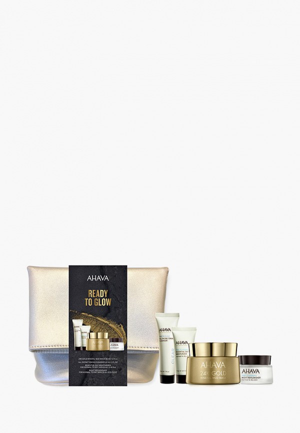 

Набор для ухода за лицом Ahava, Прозрачный, Mineral Mud Masks, Набор "мгновенное сияние", 110 мл