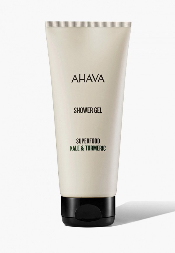 

Гель для душа Ahava, Прозрачный, SUPERFOOD браунколь и куркума, 200 мл
